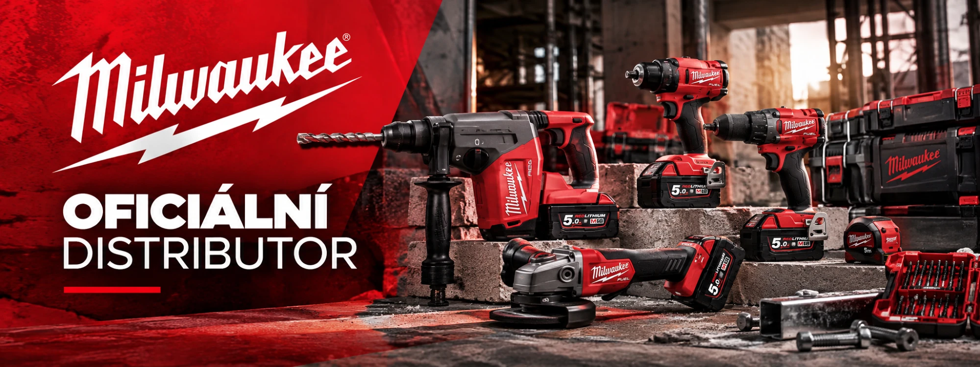 Milwaukee - oficiální distributor