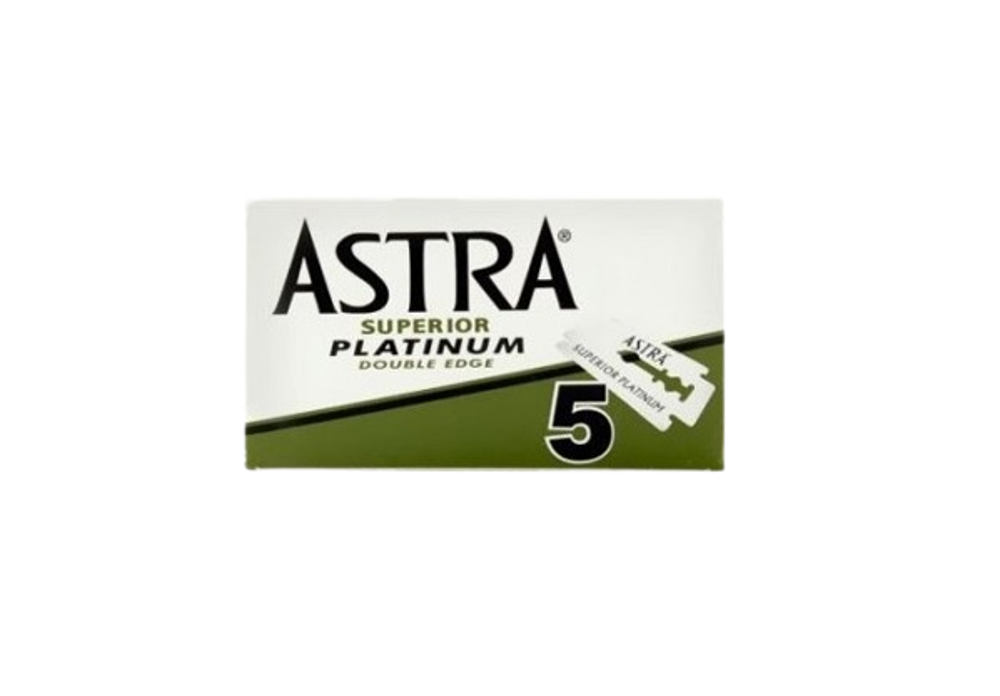 Astra náhradní oboustranné žiletky Superior Platinum, 5ks