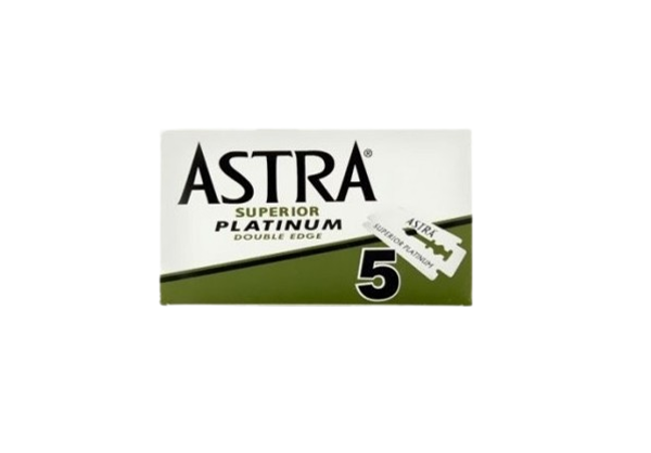 Astra náhradní oboustranné žiletky Superior Platinum, 5ks