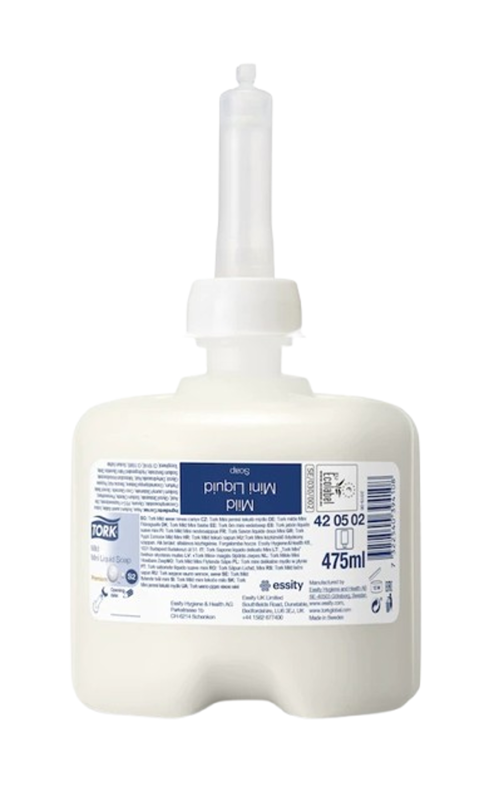 TORK Mevon 55 mini tekuté mýdlo, náplň 475ml S2
