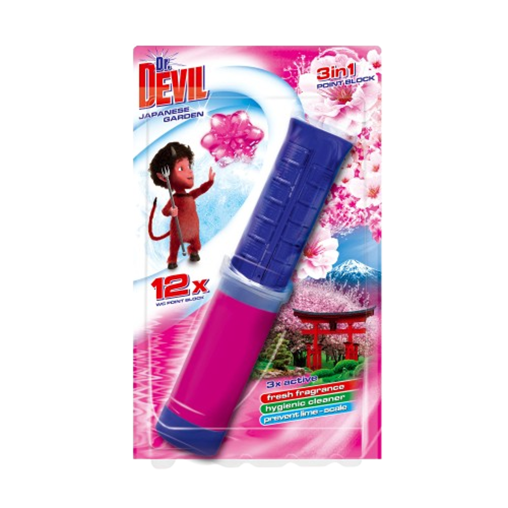 Dr. Devil 3in1 WC Point block 75ml Japanese Garden