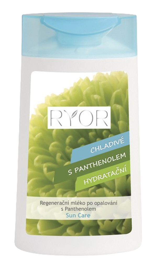 RYOR regenerační mléko po opalování s panthenolem 200ml flakon