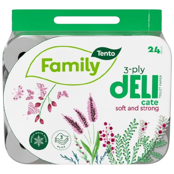 Tento toaletní papír Toti Family Delicate 3vrstvý (24ks)