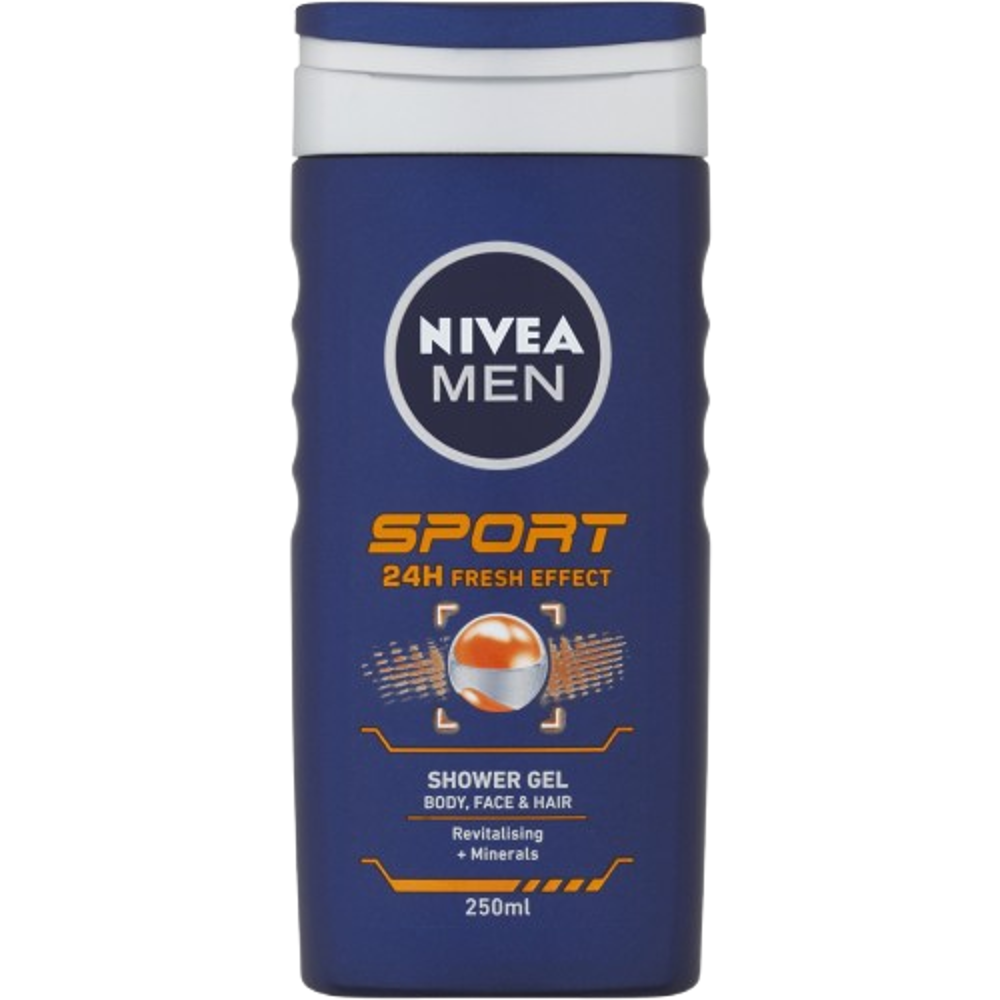 NIVEA men sprchový gel 250ml SPORT