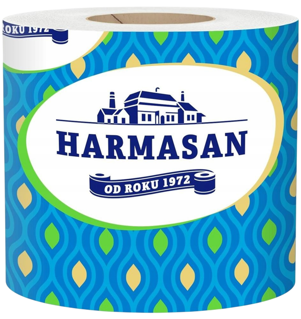 Toaletní papír Harmasan 1vr, 400 útr., délka 50m (1ks)