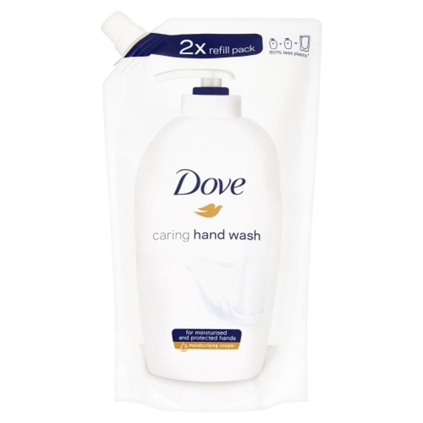 Dove tekuté mýdlo 500ml, krémové, náplň