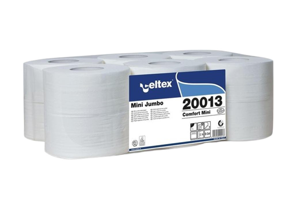 Toaletní papír Mini Jumbo Celtex Comfort 2vr, délka 130m (12ks)