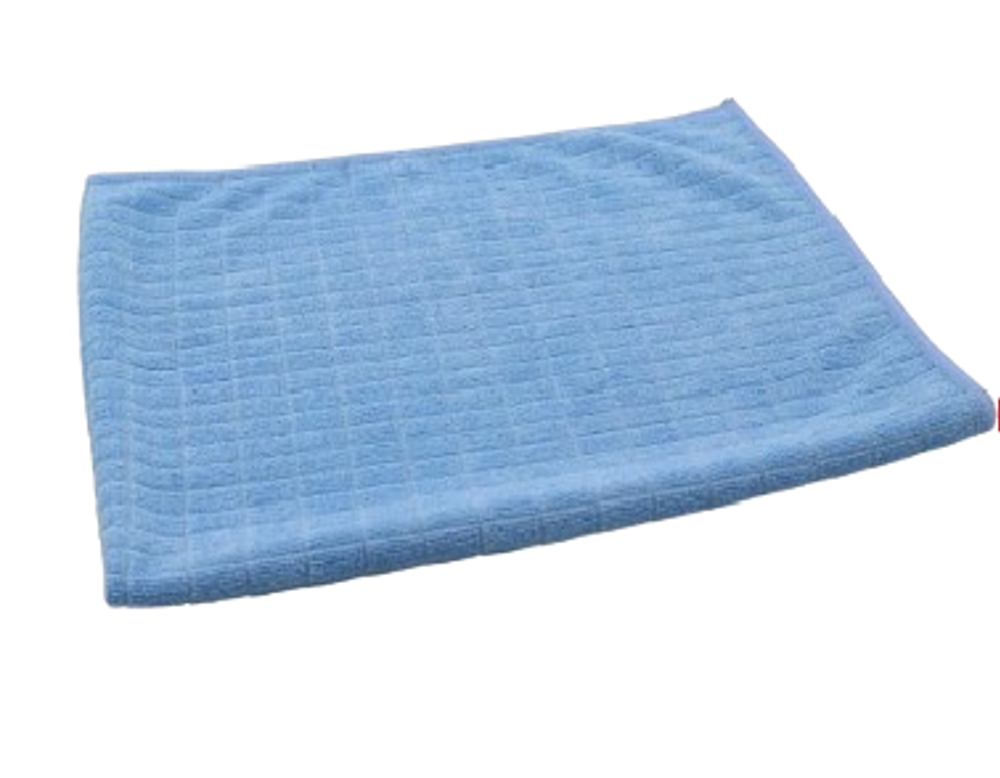 Hadr na podlahu z mikrovlákna 50x60cm modrý 310g/m2