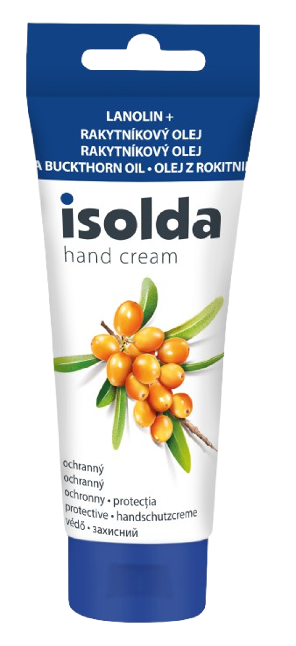 Isolda ochranný krém 100ml Lanolín s rakytníkovým olejem