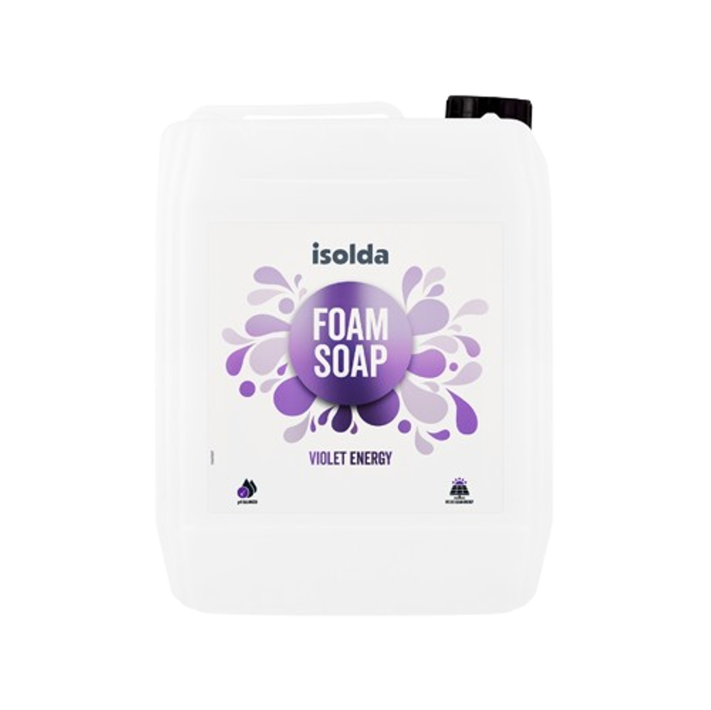 Isolda Violet energy 5l, pěnové mýdlo