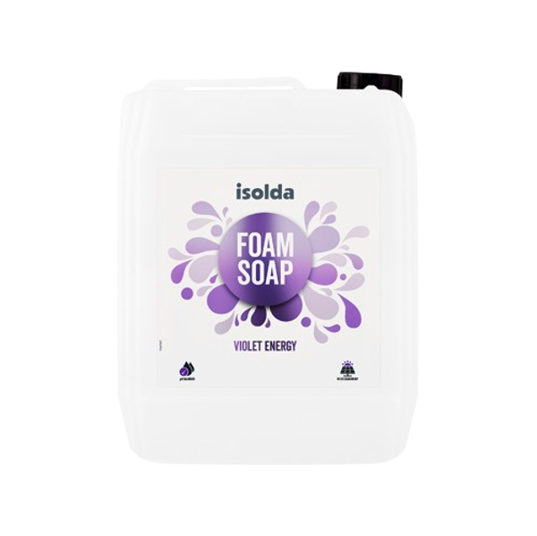 Isolda Violet energy 5l, pěnové mýdlo