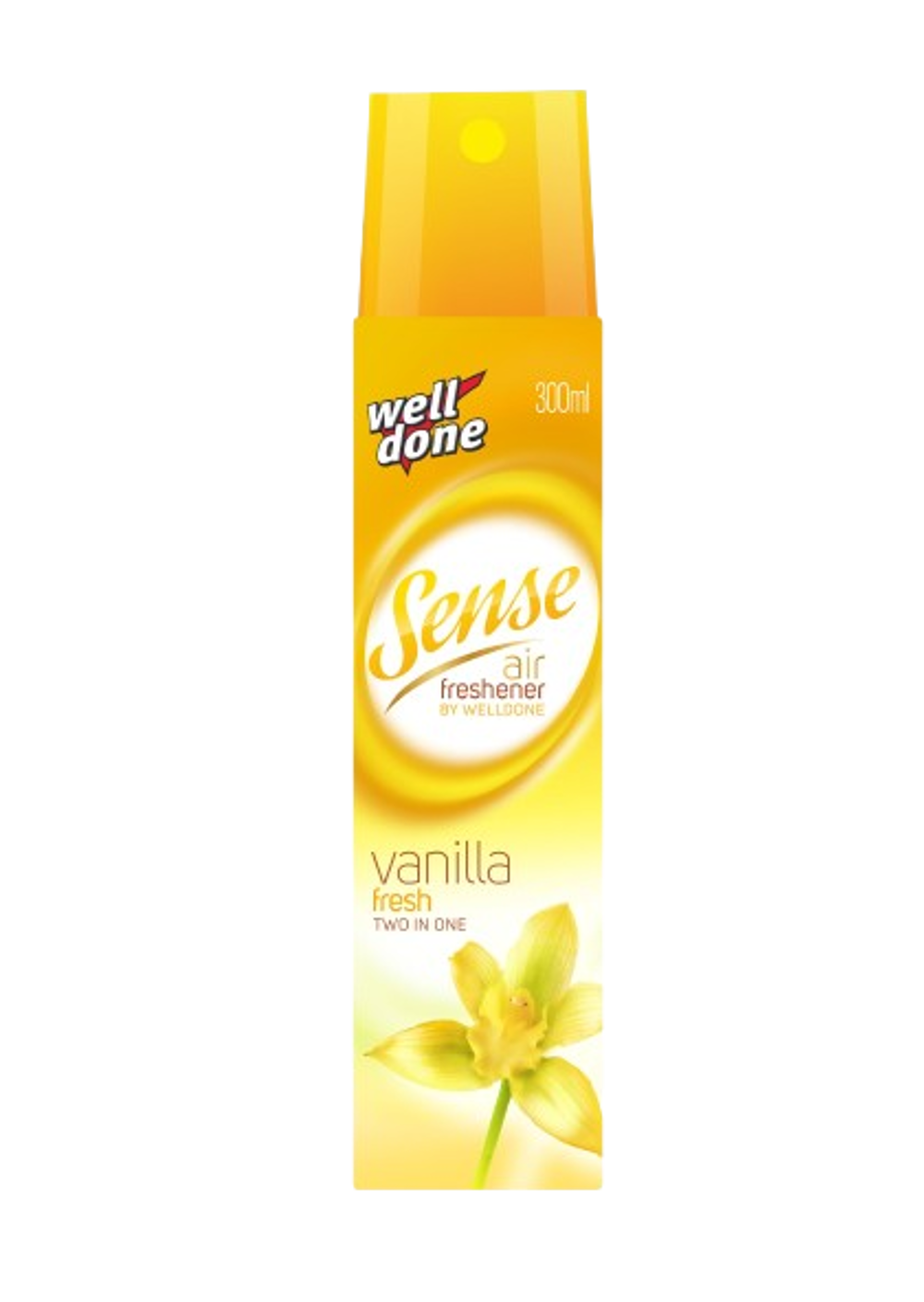 Sense Osvěžovač vzduchu Vanilla 300ml sprej Welldone