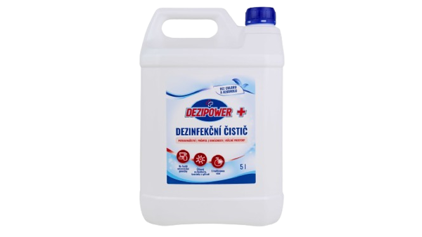 DEZIPOWER PLUS dezinfekční čistič 5l bez chloru (antibakteriální)