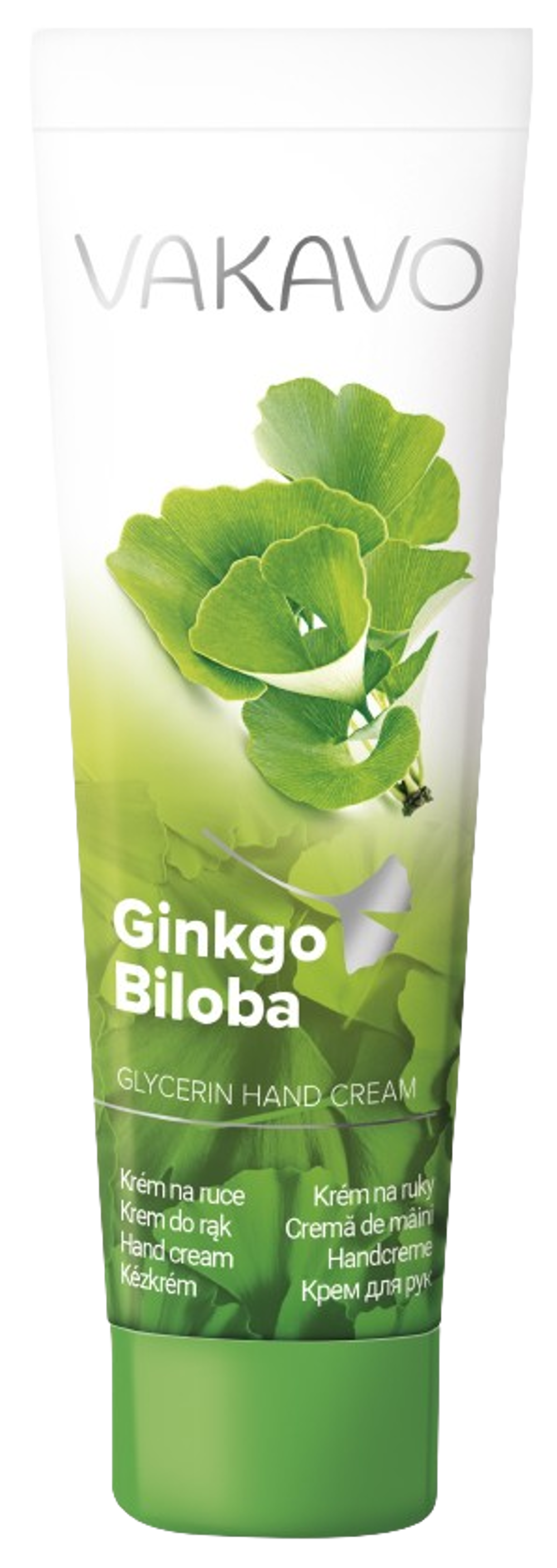 VAKAVO 100ml krém na ruce Ginkgo biloba