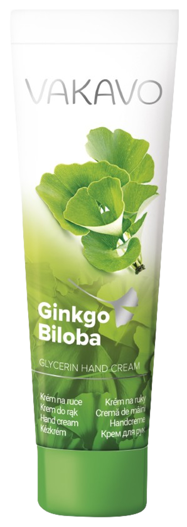 VAKAVO 100ml krém na ruce Ginkgo biloba