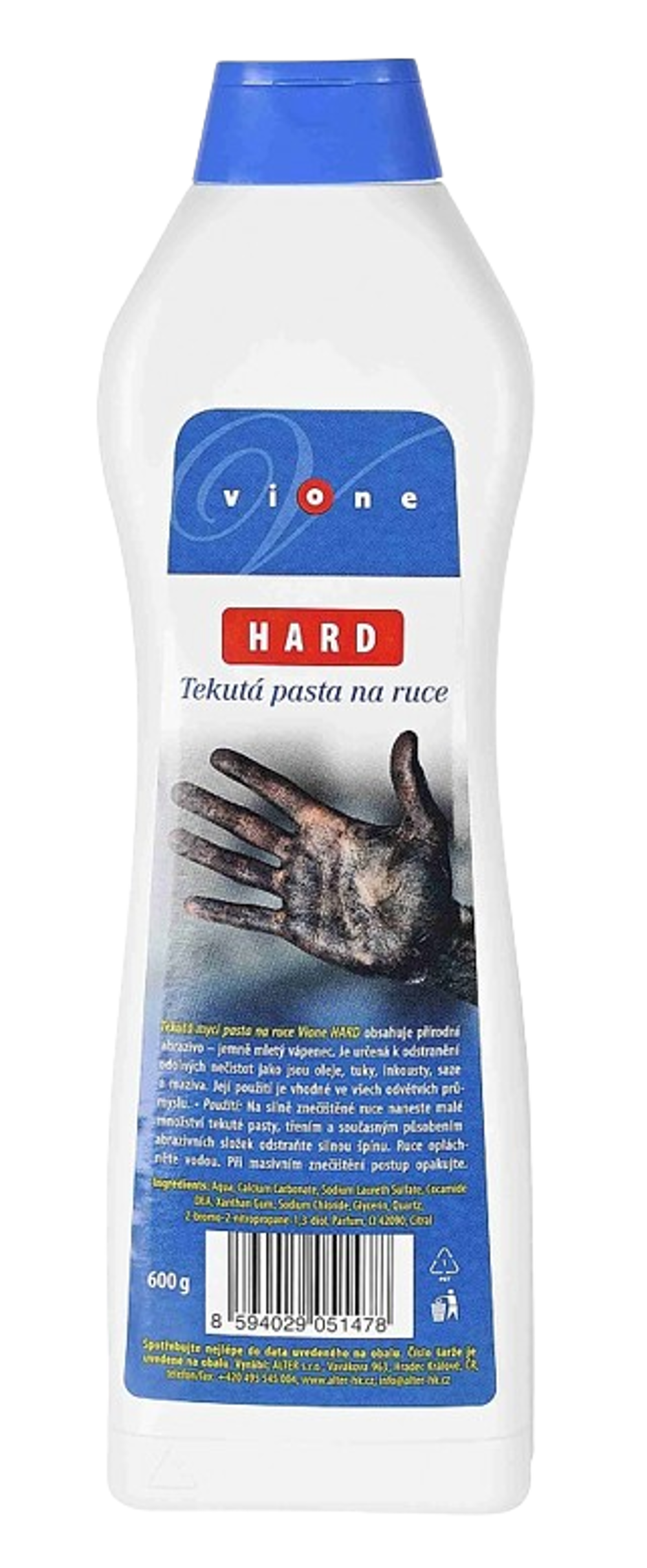 Vione Hard tekutá pasta na ruce 600g