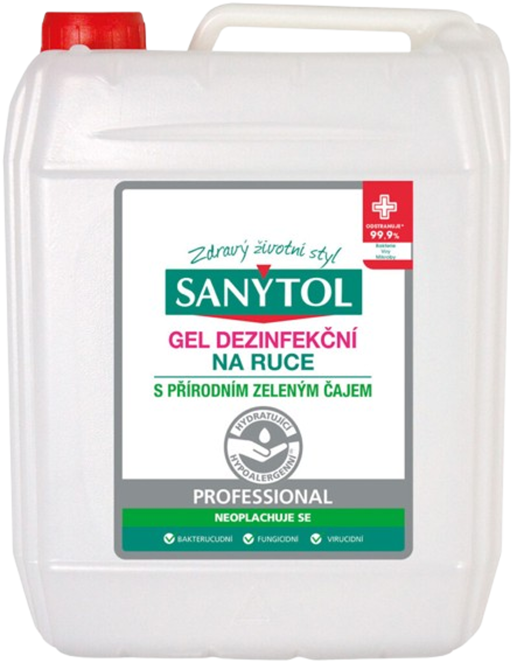 SANYTOL Professional dezinfekční gel na ruce 5l