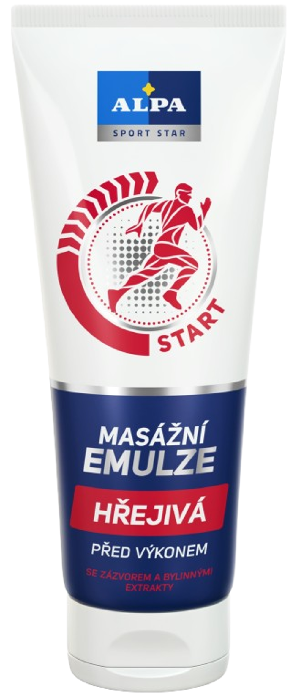 ALPA masážní hřejivá emulze 210ml