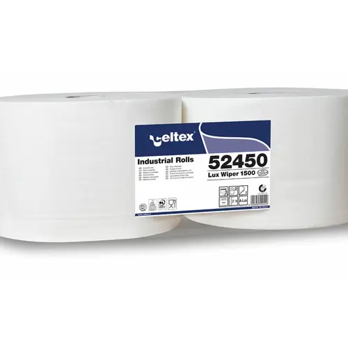 Průmyslová papírová utěrka CELTEX White Lux 1500, šířka 24cm - 2ks