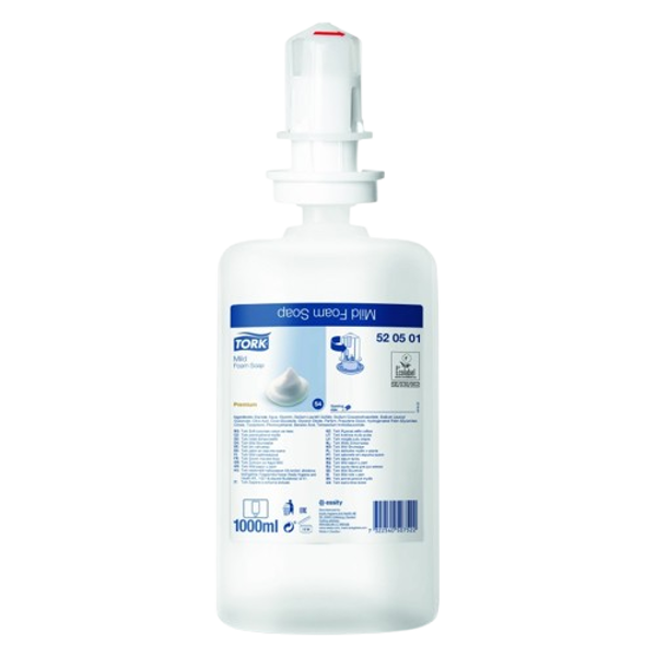 PĚNOVÉ TEKUTÉ MÝDLO TORK PREMIUM MILD 1l S4