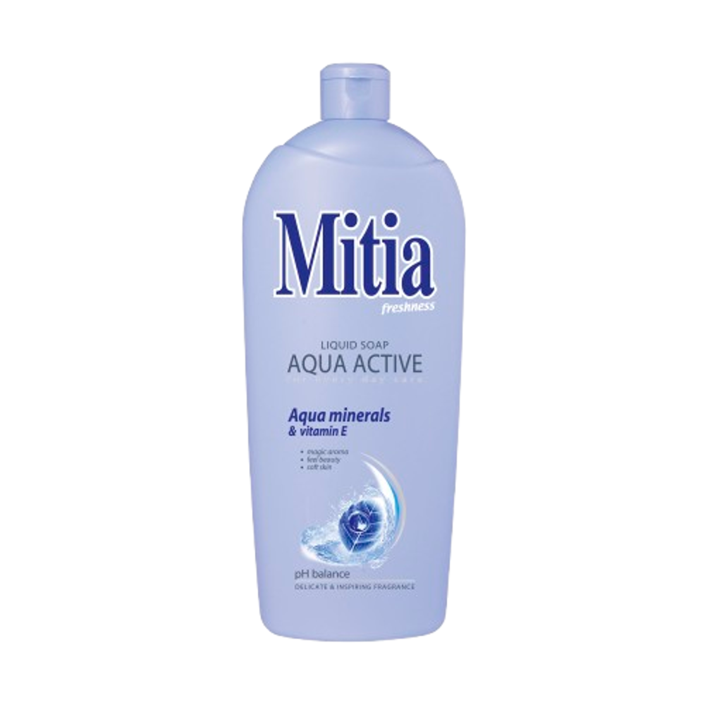 Mitia tekuté mýdlo 1l Aqua active