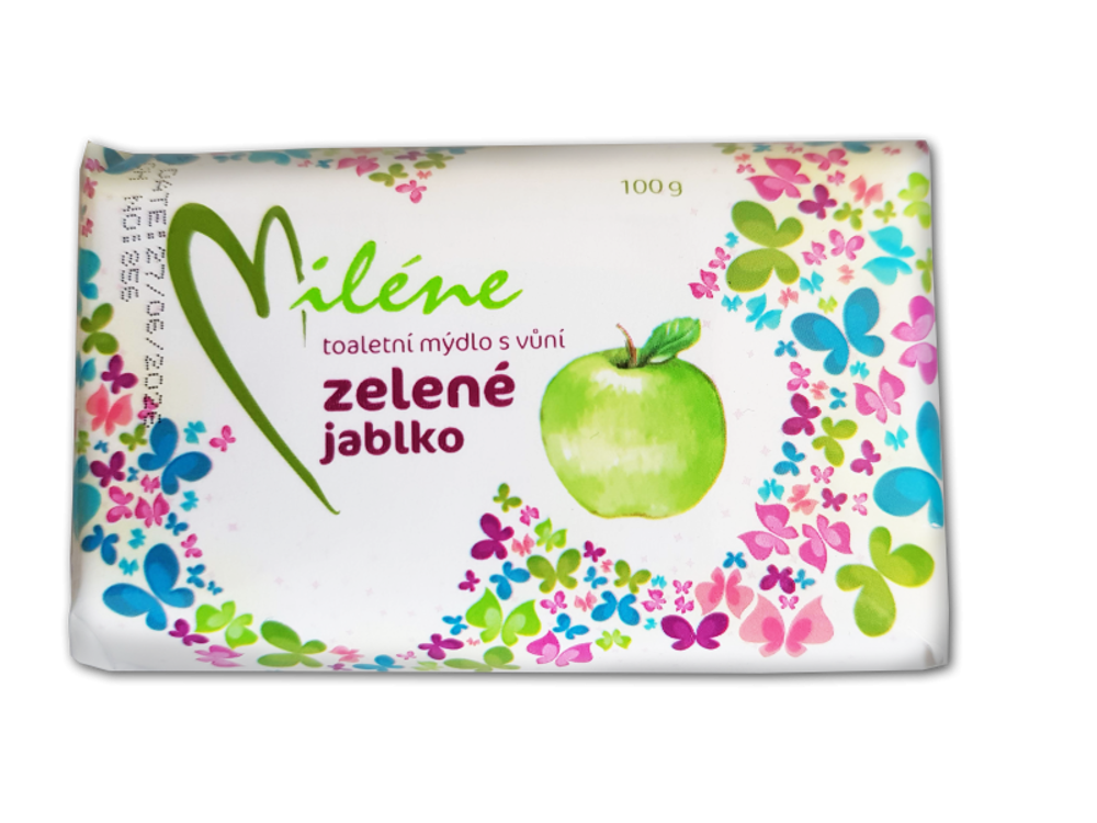 Miléne toaletní mýdlo 100g Zelené Jablko
