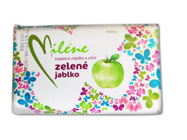Miléne toaletní mýdlo 100g Zelené Jablko