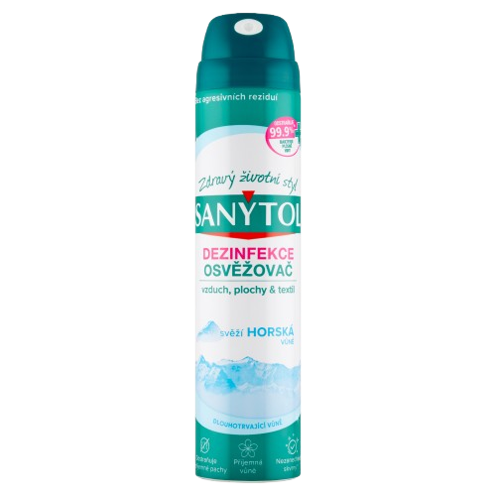 SANYTOL dezinfekční osvěžovač vzduchu Horská vůně 300ml