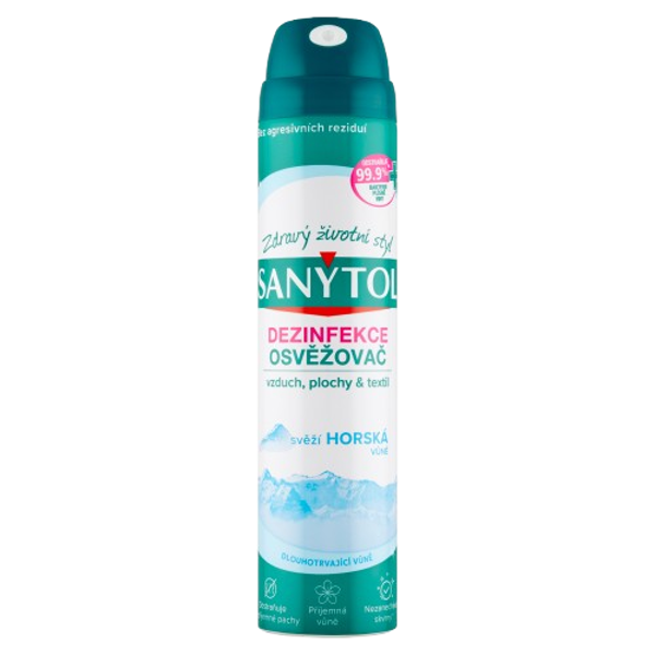 SANYTOL dezinfekční osvěžovač vzduchu Horská vůně 300ml