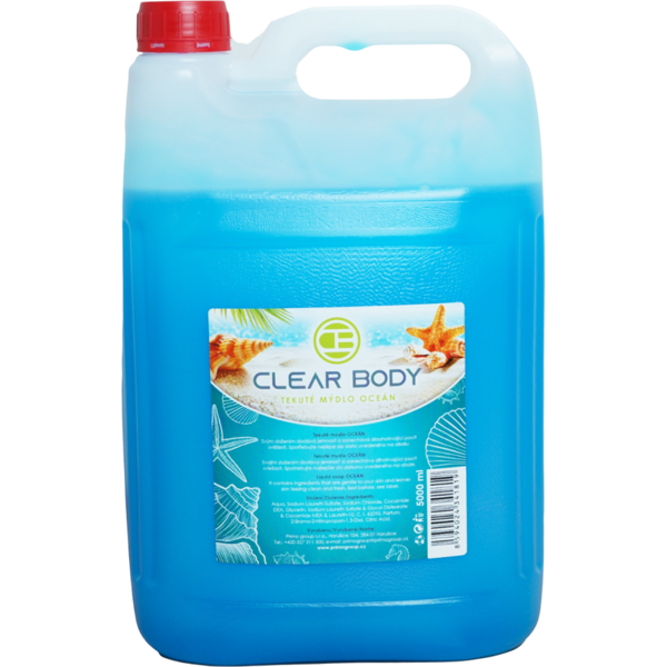 Clear Body tekuté mýdlo 5l Moře