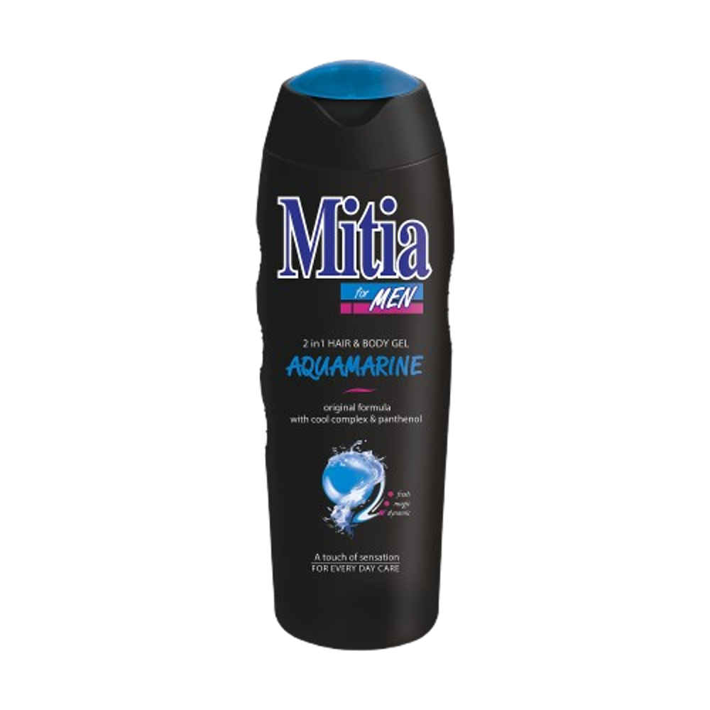 Mitia for men 2v1 sprchový gel 400ml Aquamarine