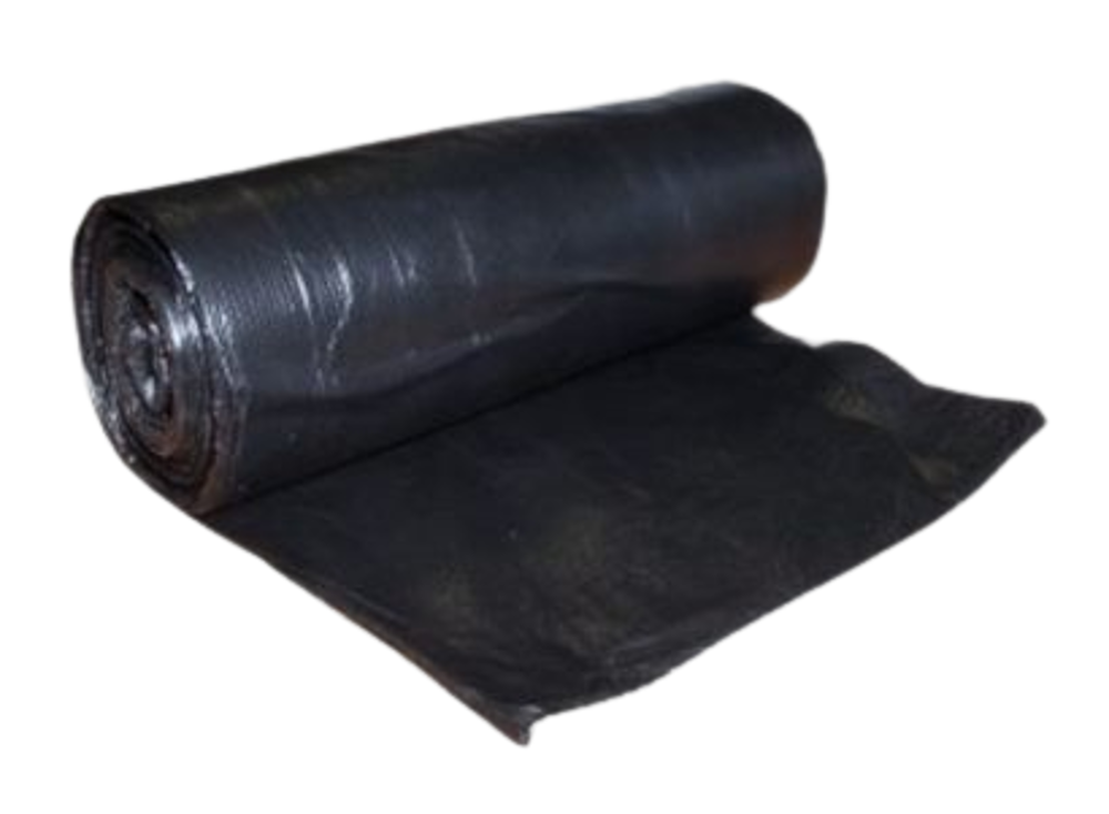 Sáčky na odpad LDPE, 35l, 15ks, 40my, zatahovací , černé