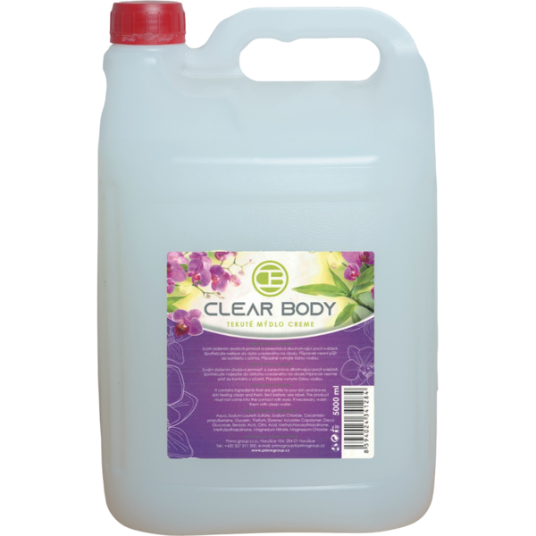 Clear Body tekuté mýdlo 5l hydratační
