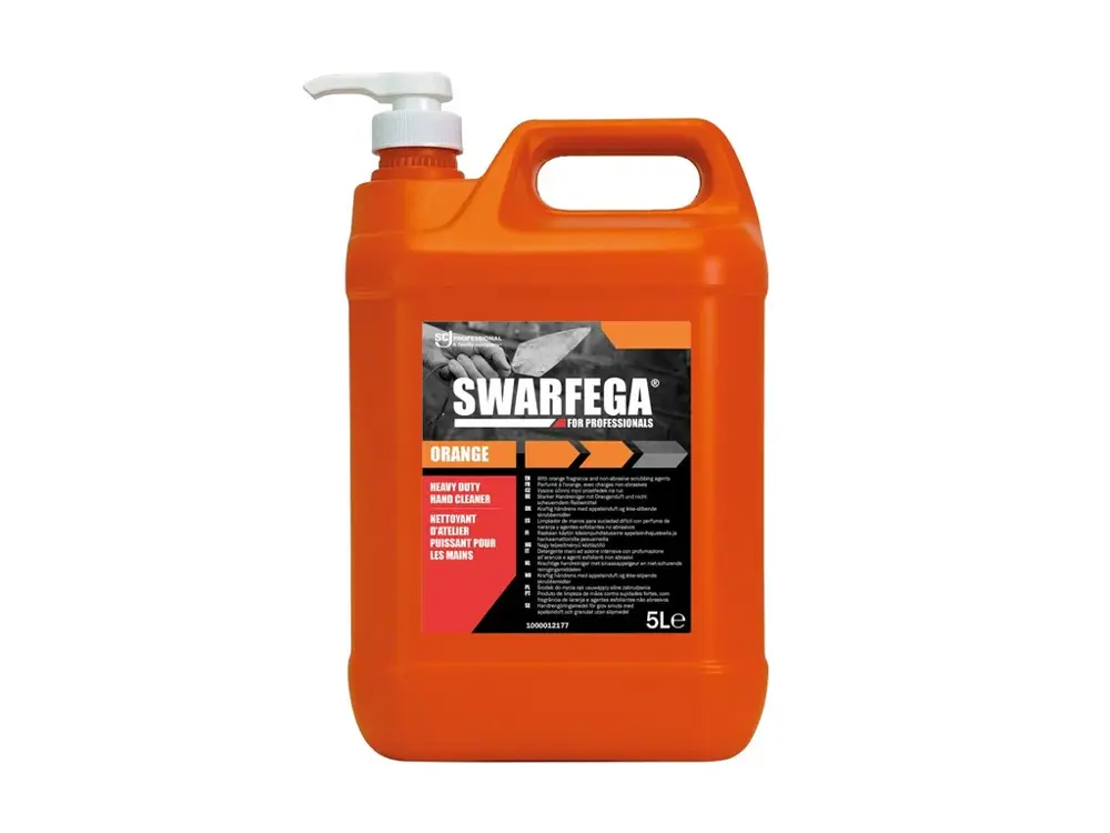 Tekuté mýdlo abrazivní DEB Swarfega Orange 5l s pumpičkou - 1ks