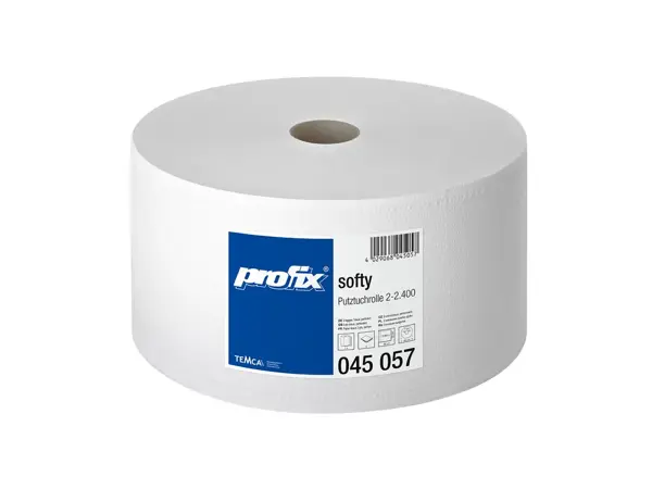 Průmyslová role velká TEMCA Profix Softy 2400 bílá - 1ks