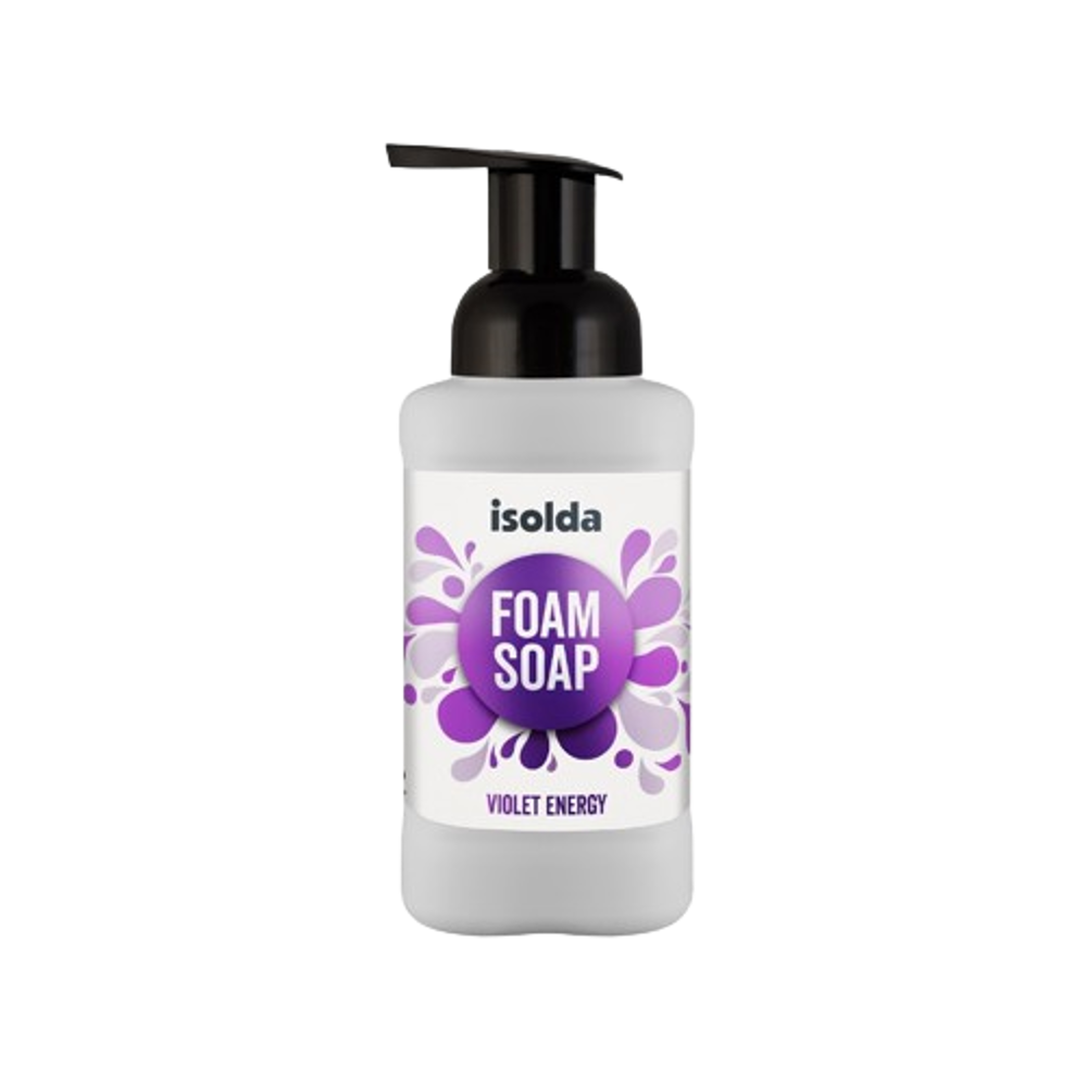 ISOLDA Violet energy foam soap 400ml, pěnové mýdlo