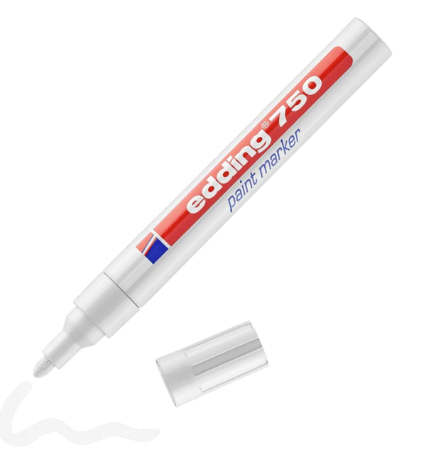 Edding Popisovač lakový 750 - bílý
