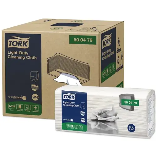 Netkaná textílie Tork Light-Duty Top Pak bílá W4 NEW - 120ks