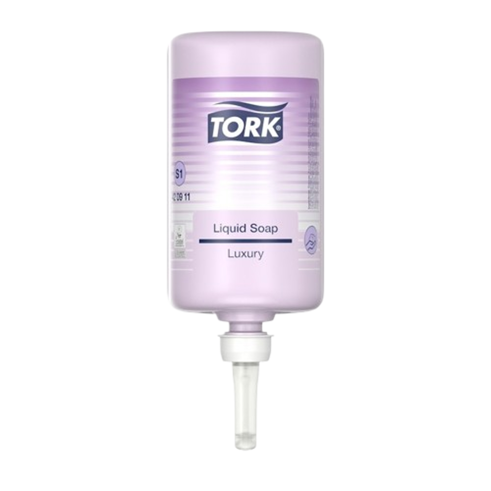 Luxusní tekuté mýdlo Tork Premium, 1000ml= 1000dávek, S1