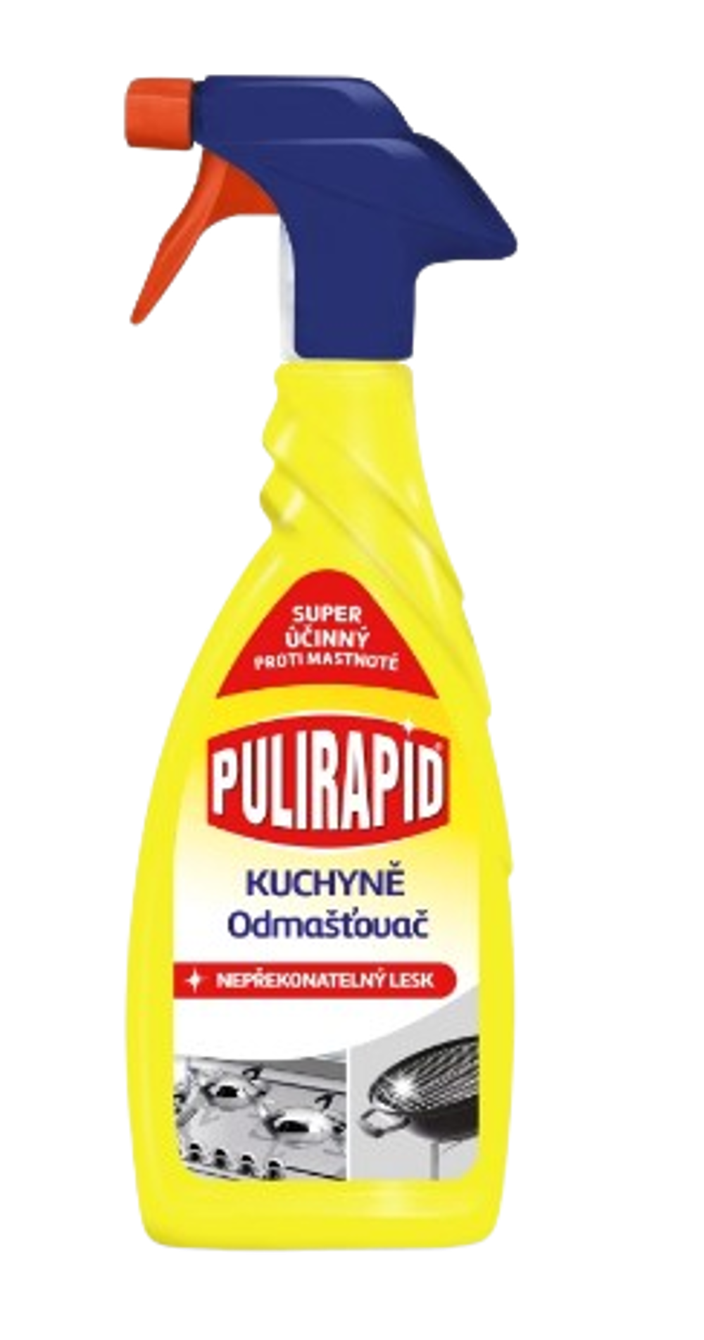 Pulirapid sprej 650ml odmašťovač kuchyně