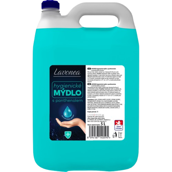 LAVONEA hygienické mýdlo s panthenolem 5l s antimikrobiální přísadou