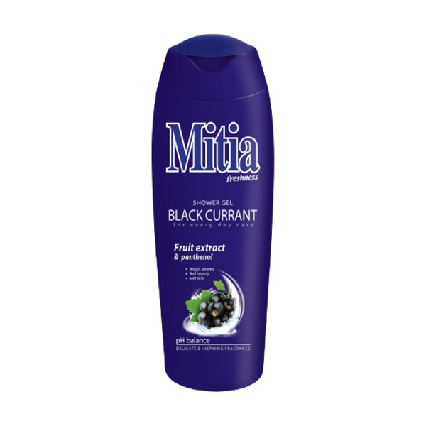 Mitia freshness sprchový gel 400ml Black currant