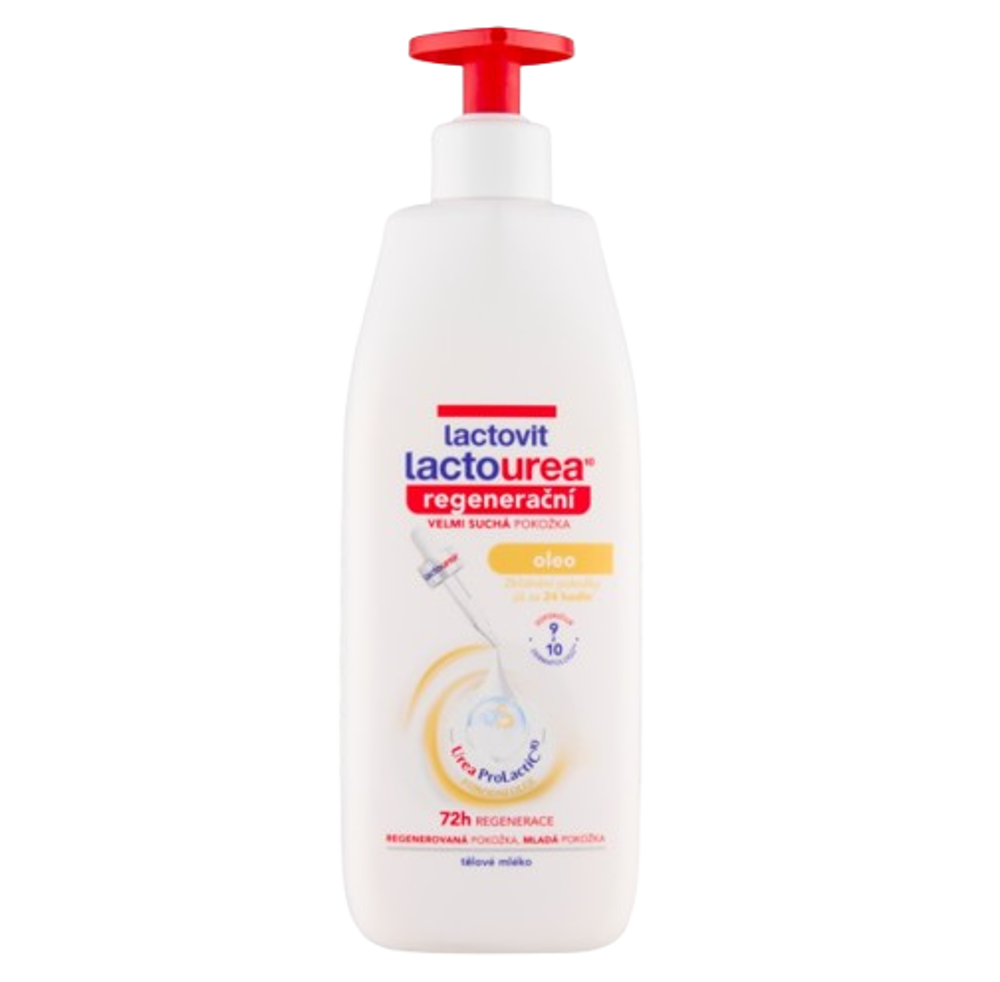 Lactovit lactourea OLEO 400ml tělové mléko