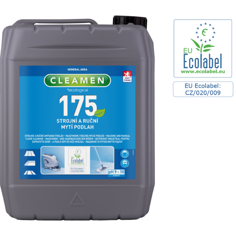 CLEAMEN 175 Strojní a ruční mytí podlah 5l ECO