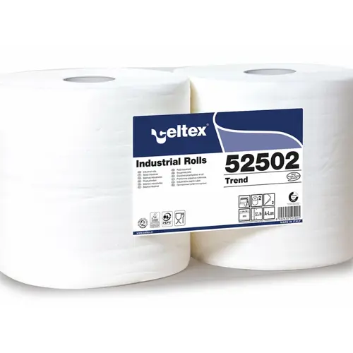Průmyslová papírová utěrka CELTEX White Trend 800, šířka 26,5cm - 2ks