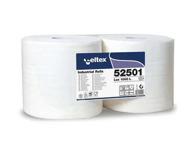 Průmyslová papírová utěrka CELTEX Lux 1000 L, šířka 26,5cm - 2ks