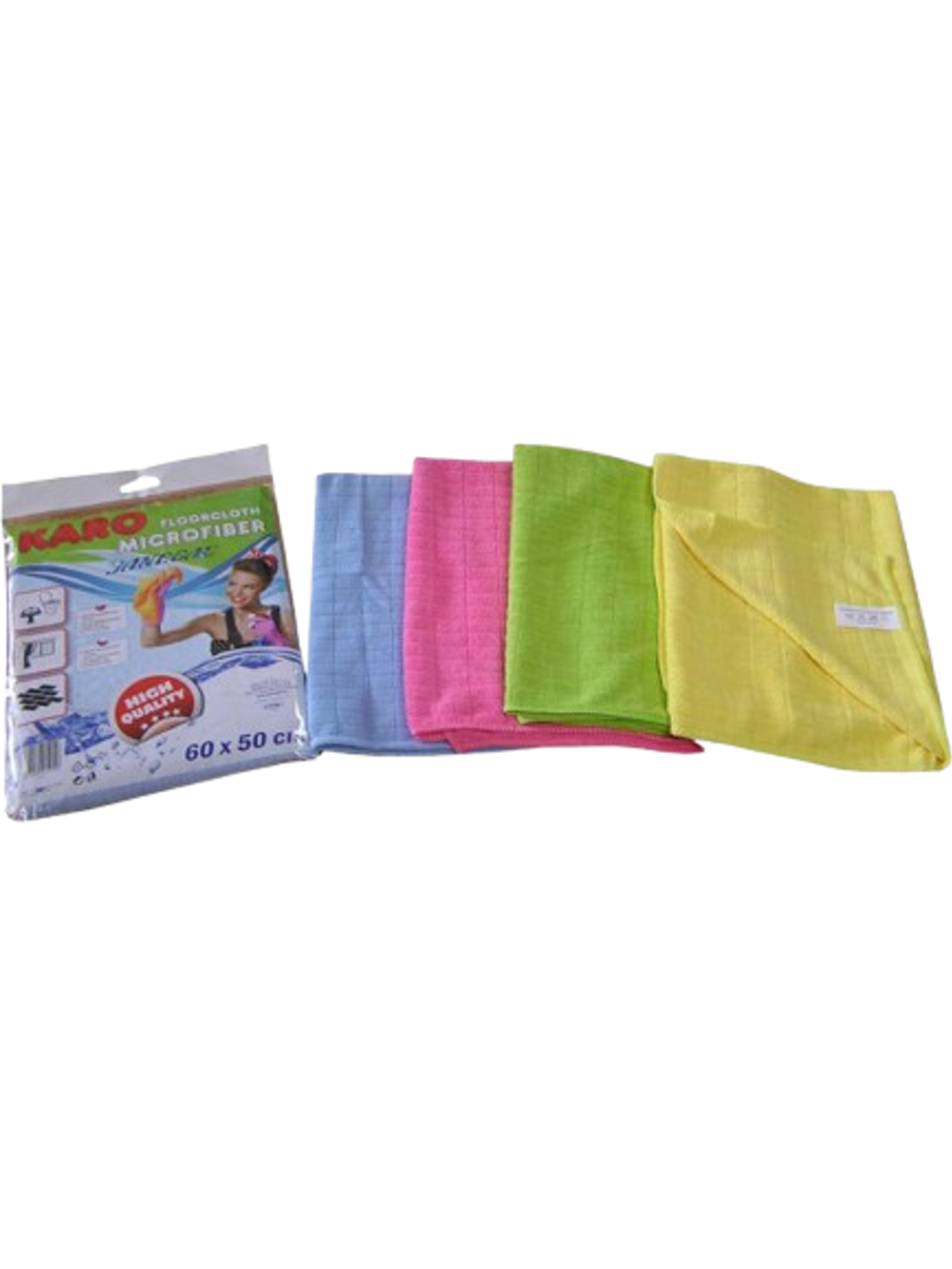 Hadr microfiber KARO 60x50cm 240g/m2 balený