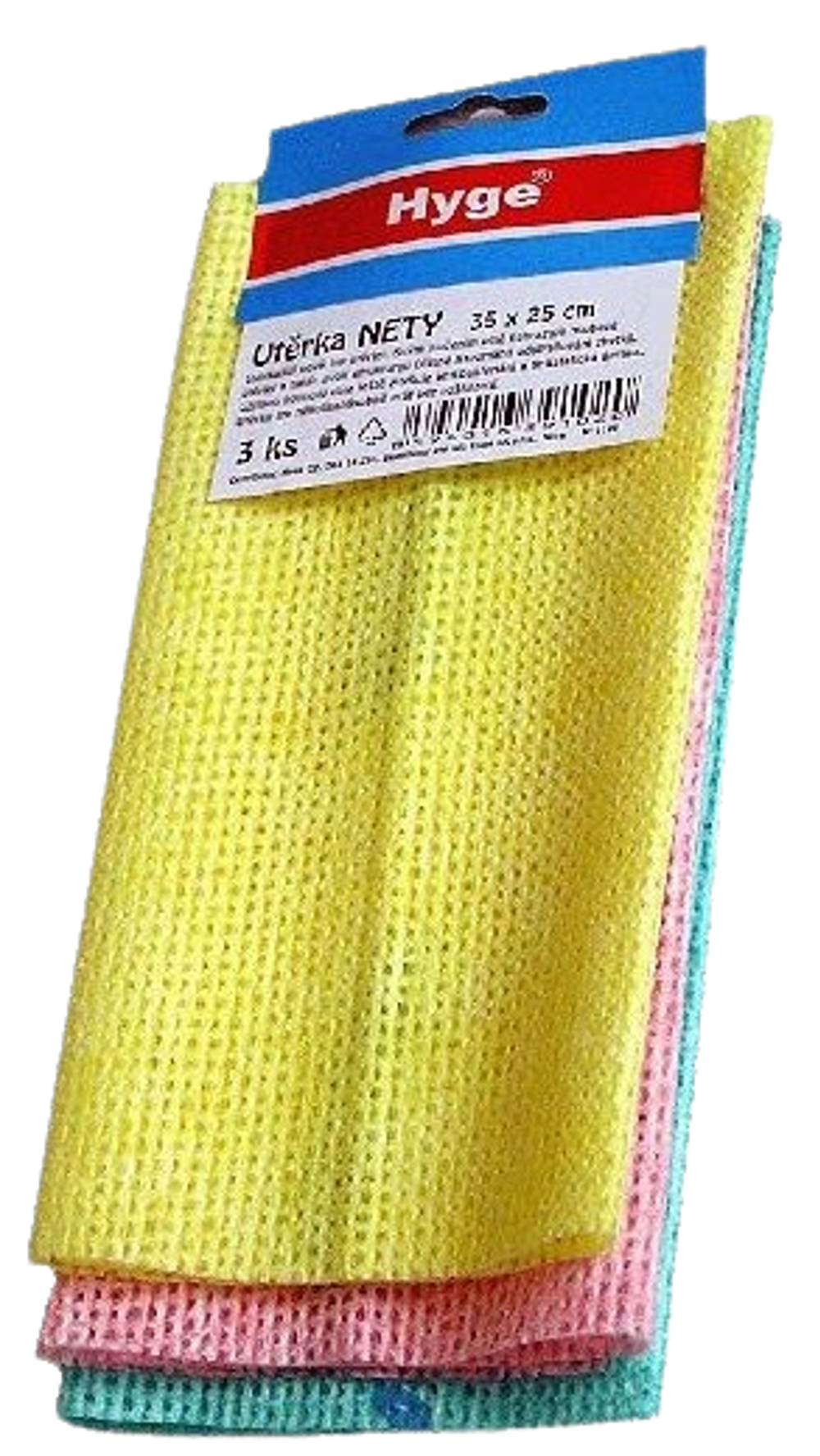 Utěrka Nety 35x25cm 3ks 1126 HYGE