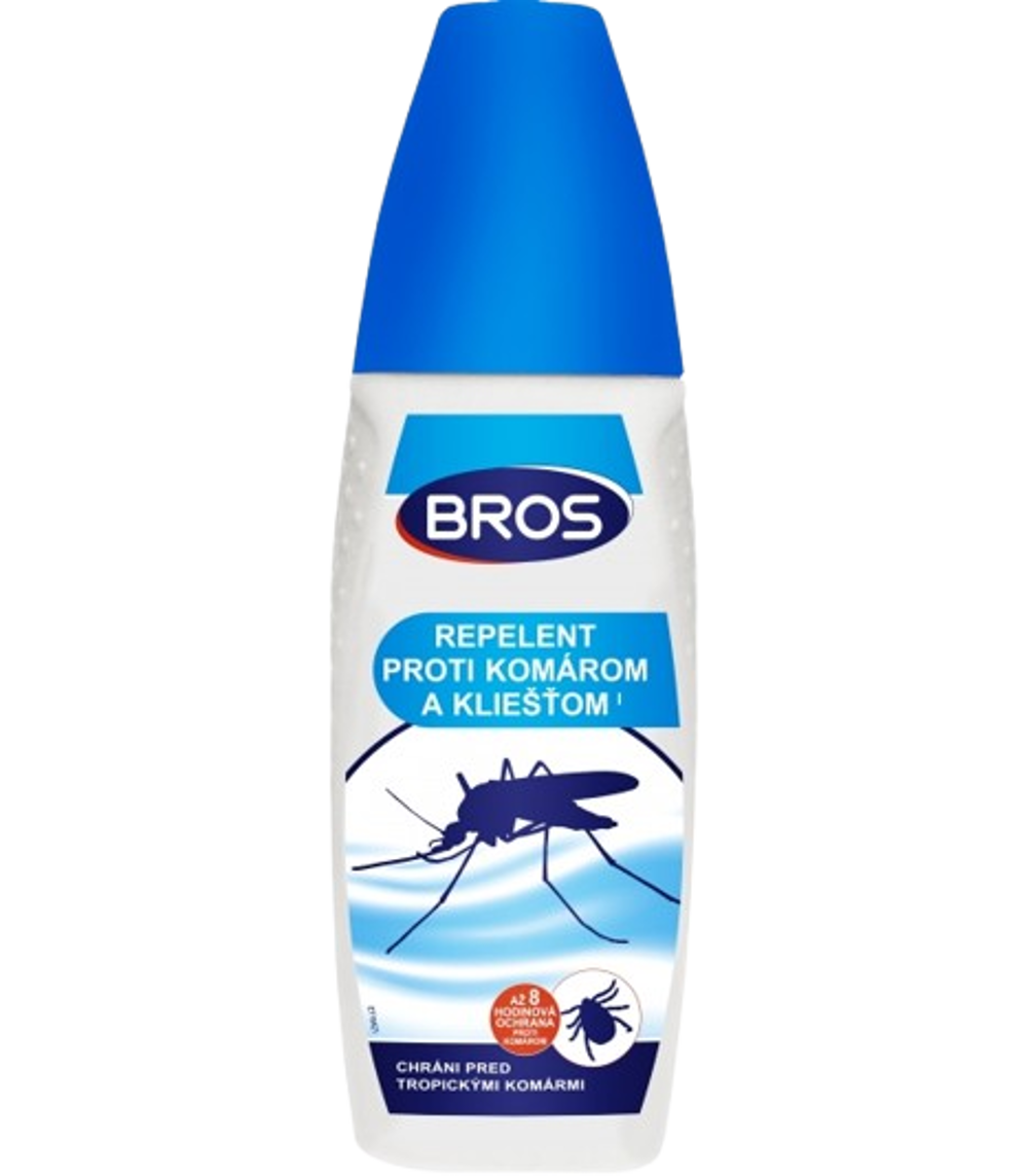 BROS Repelent proti komárům a klíšťatům 100ml