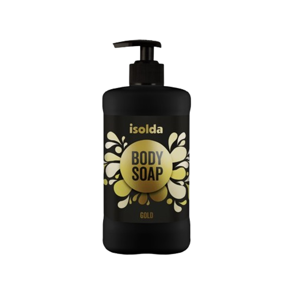 ISOLDA Gold body soap 400ml, sprchový gel